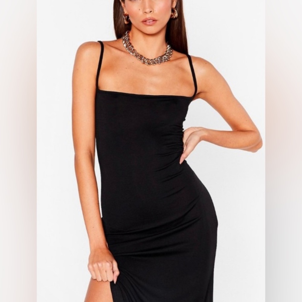 Black Midi Dress